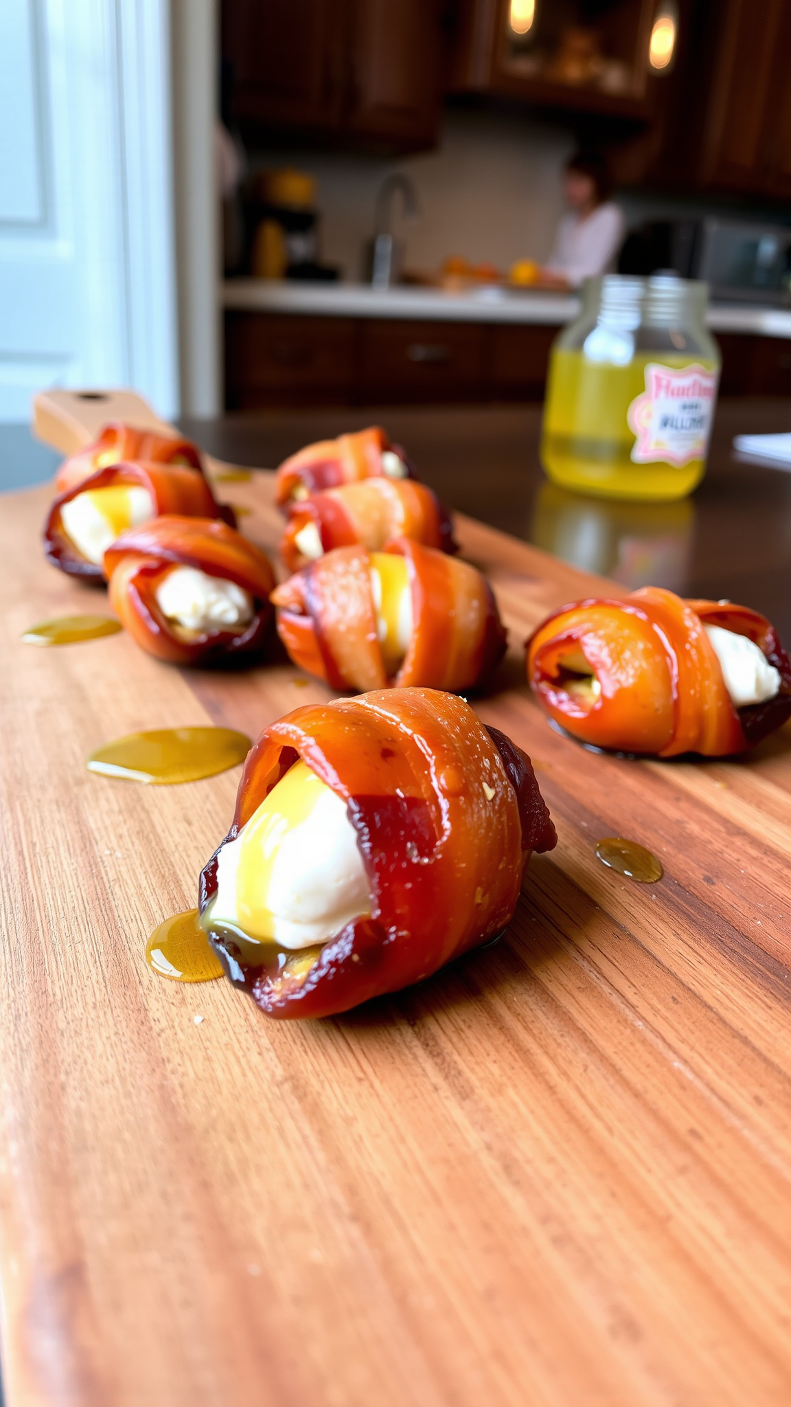 6 Best Gluten Free Appetizers for Your Next Party 4 2. Bacon-Wrapped Dates Stuffed with Goat Cheese