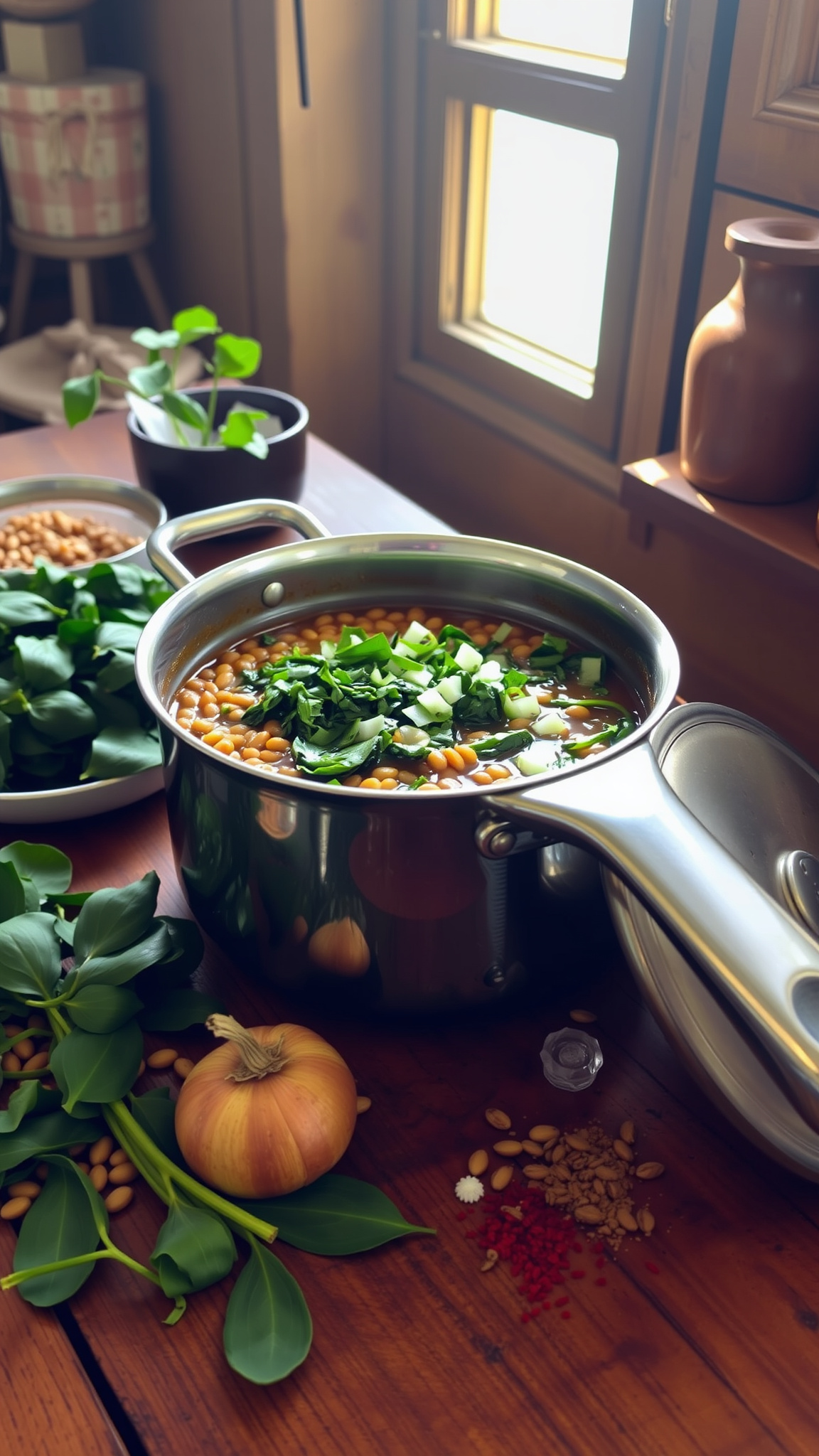 5 Best Dinner Recipes to Improve Our Gut Health 3 2. Lentil and Spinach Stew