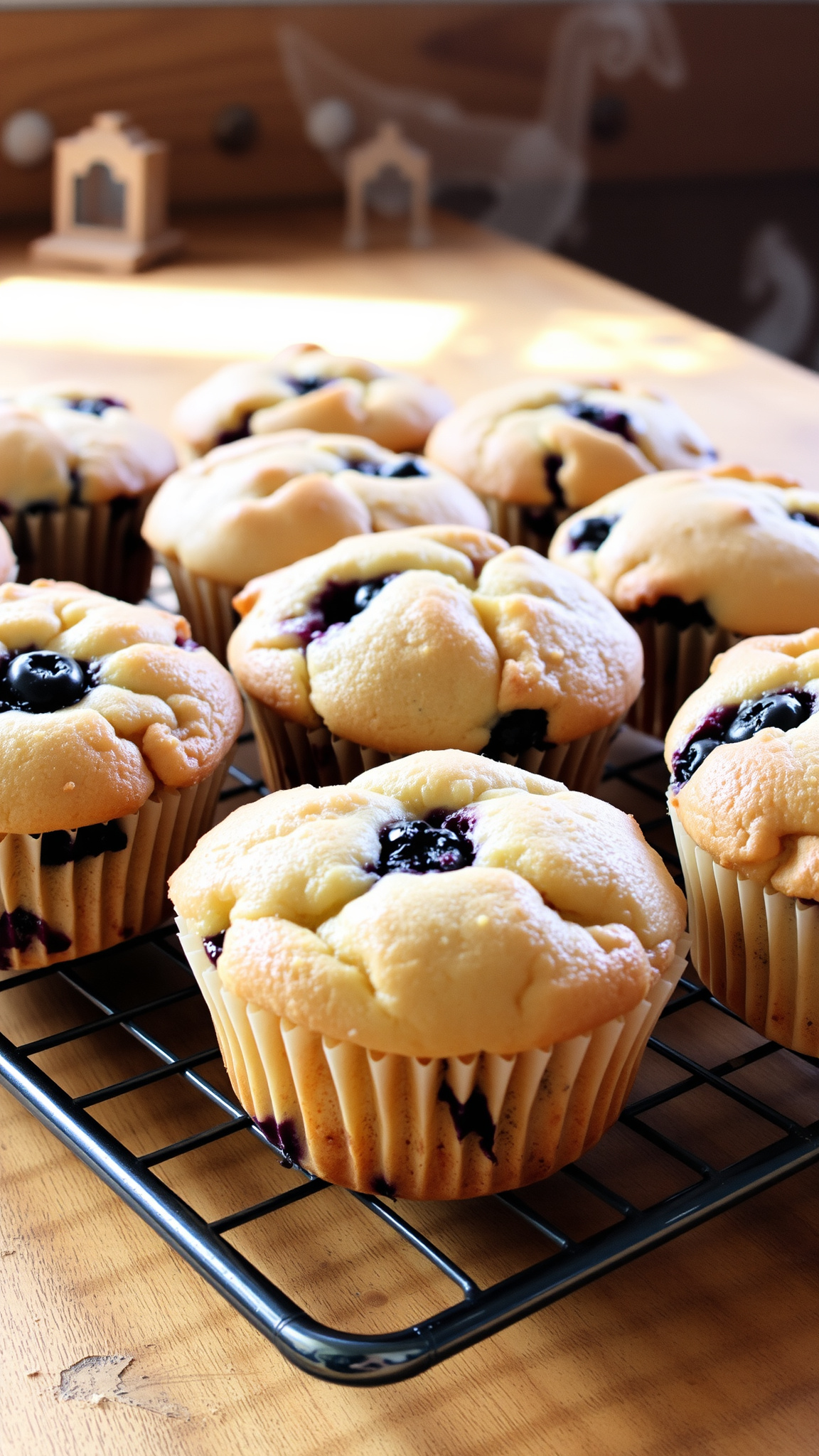 6 Healthy Gluten-Free Baking Recipes 3 2. Oat Flour Blueberry Muffins