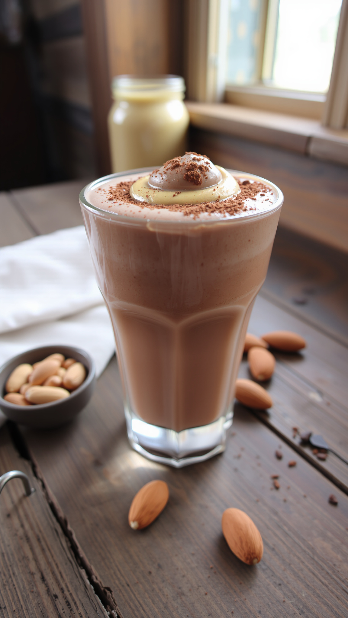 7 Low Carb Smoothie Recipes That Actually Taste Good 5 3. Chocolate Peanut Butter Power Smoothie