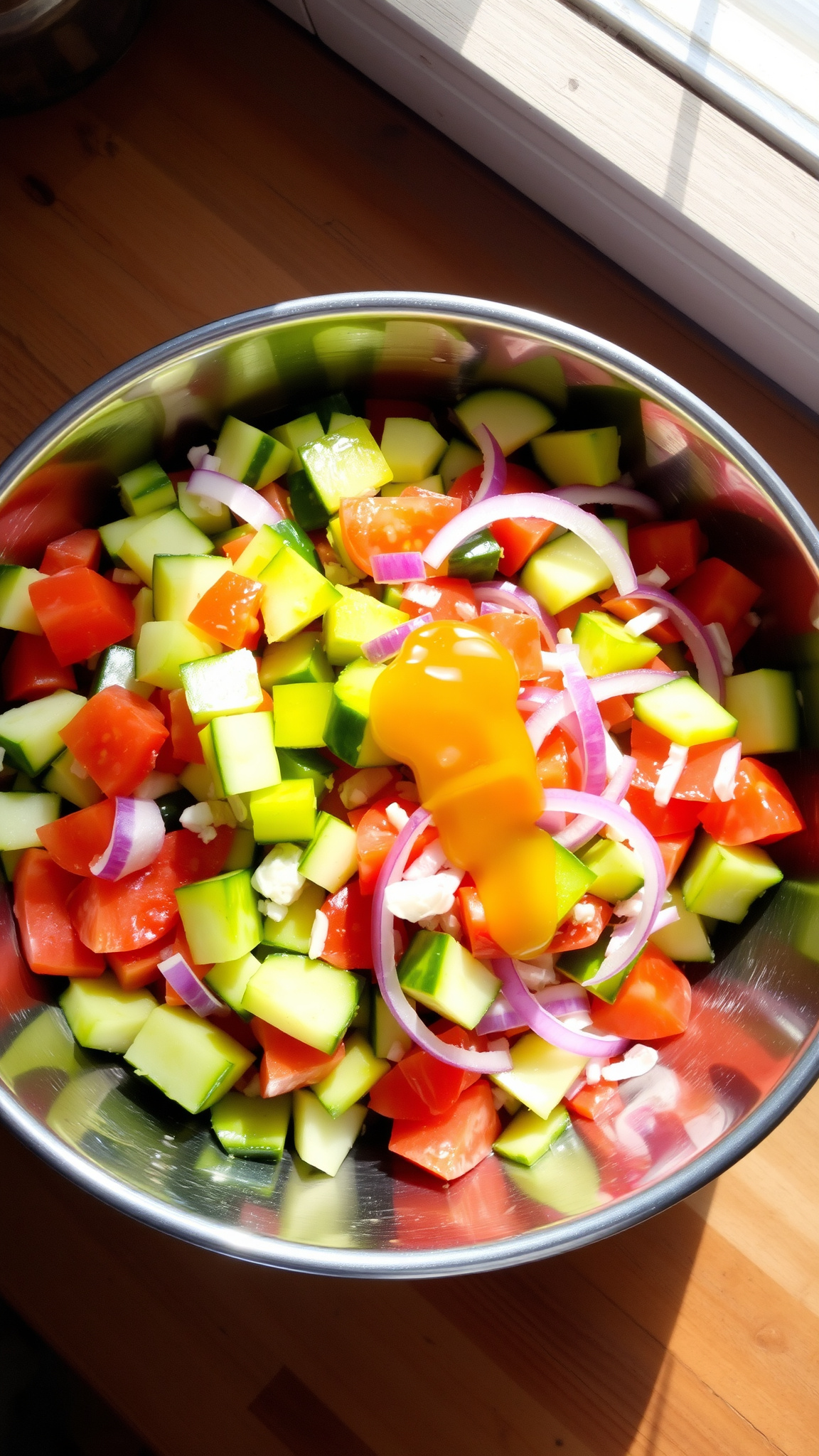 5 Gluten-Free Side Dish Ideas 4 3. Fresh Cucumber Tomato Salad