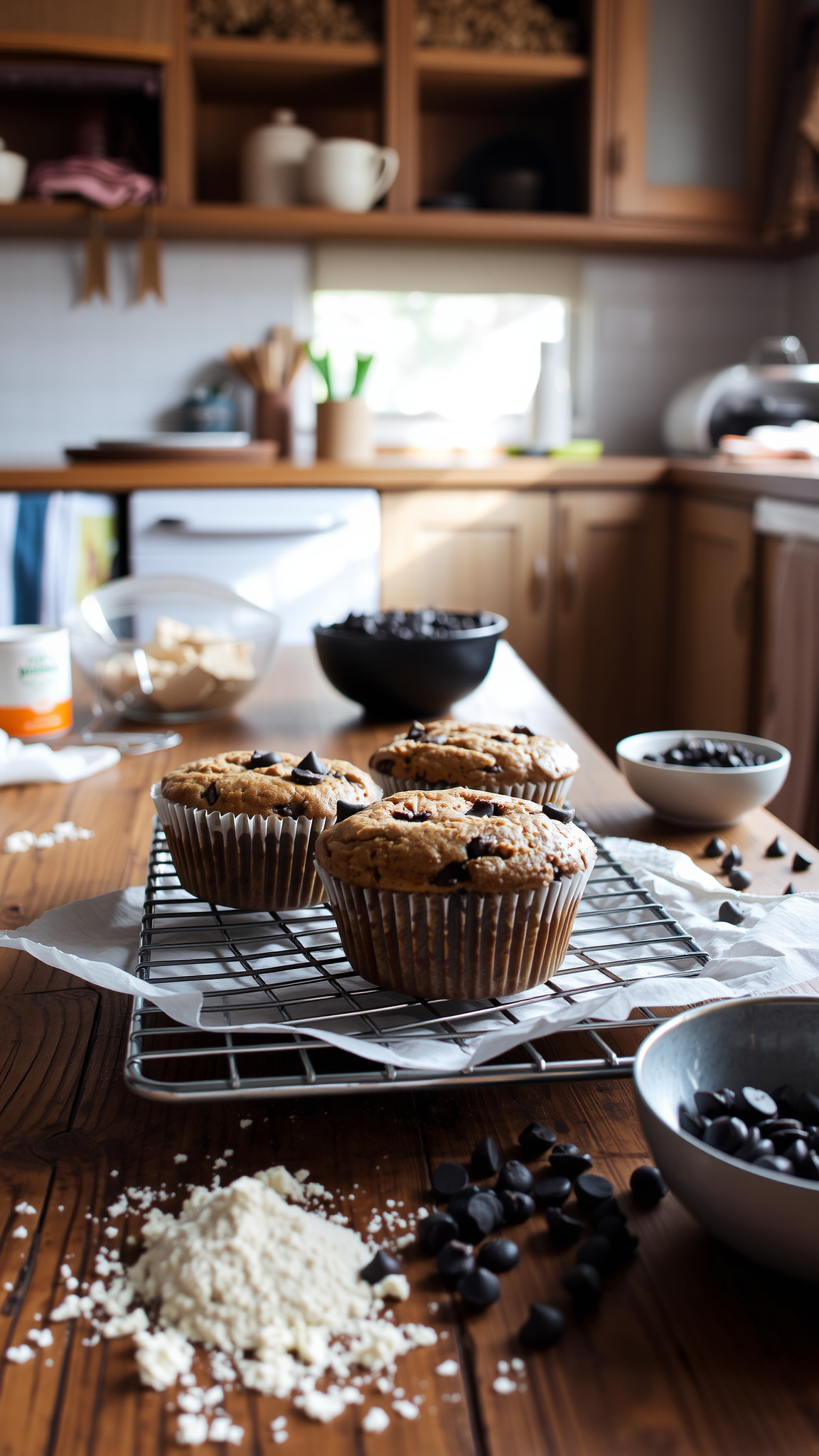 7 Healthy Gluten-Free Muffin Ideas for Every Occasion 6 4. Chocolate Chip Chickpea Muffins