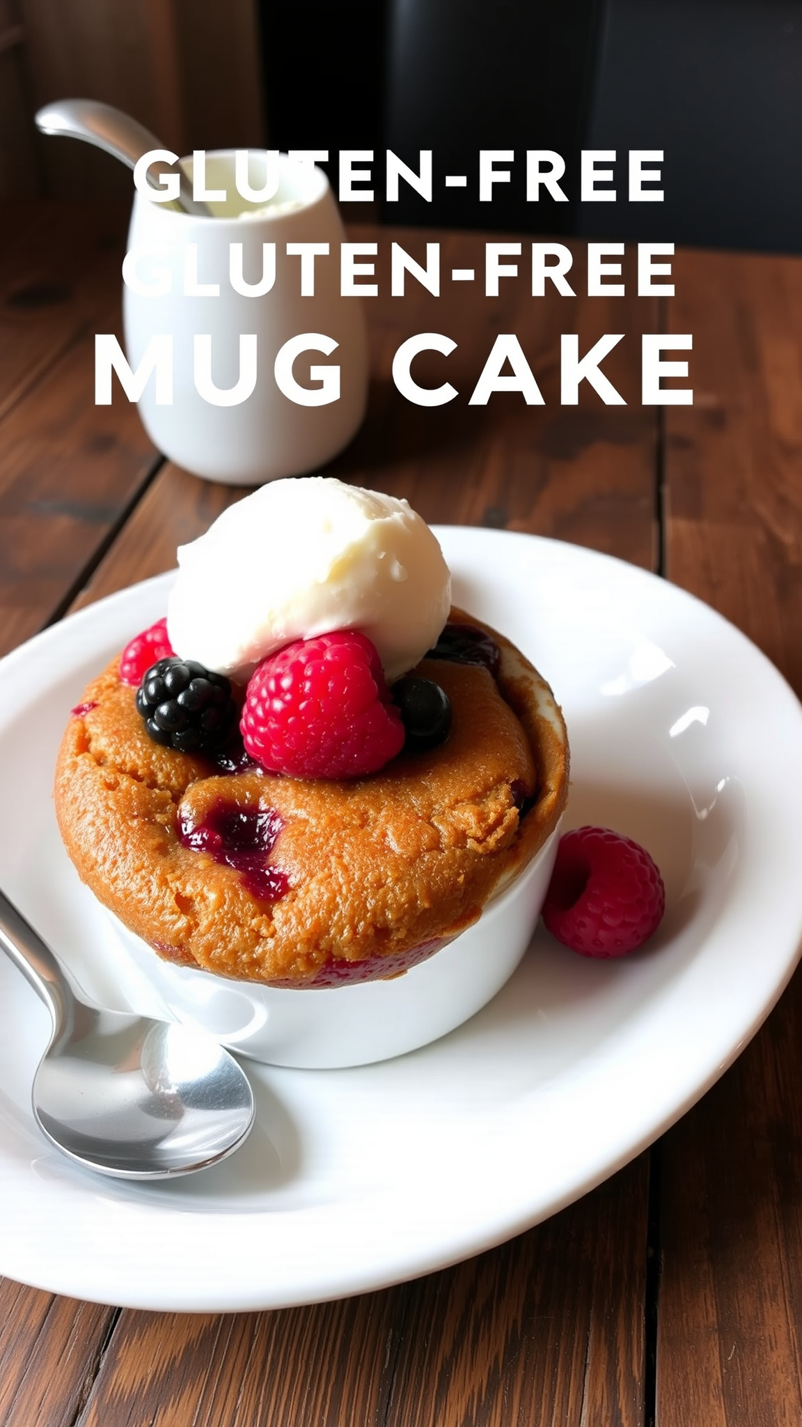 How to Make a Gluten-Free Mug Cake 4 How to Serve