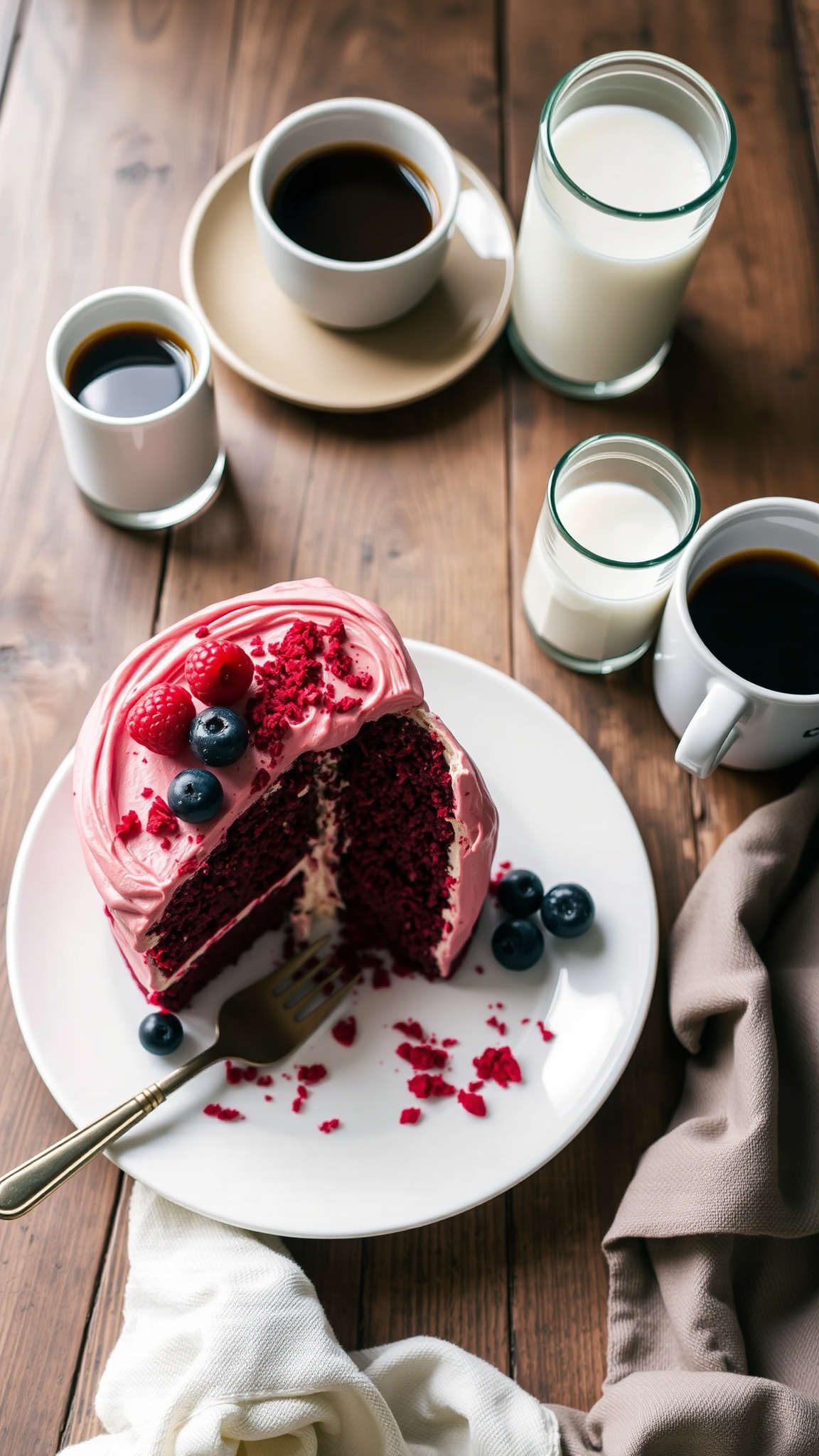 Gluten-Free Red Velvet Cake 4 How to Serve