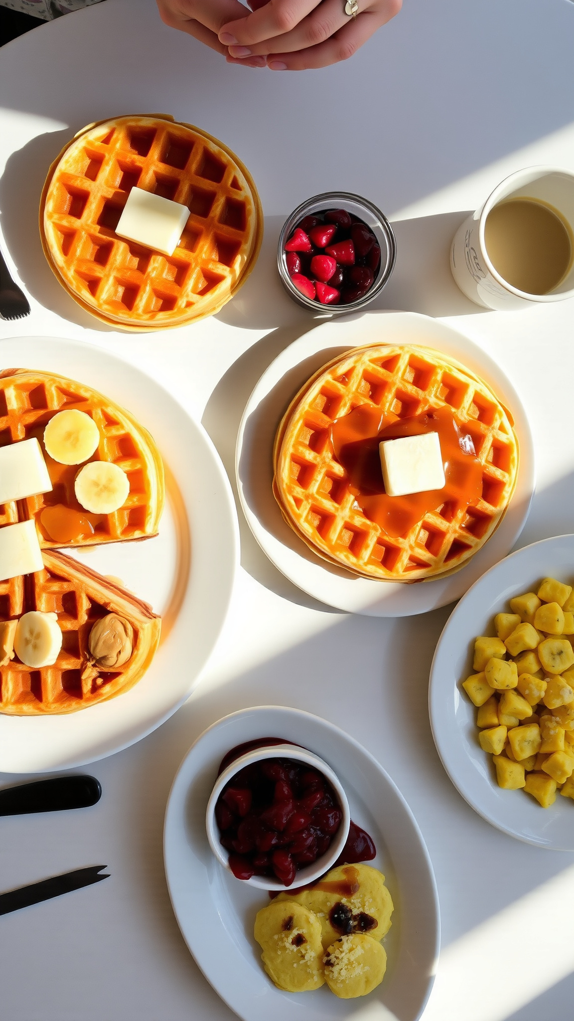 Gluten-Free Waffles Recipe 5 How to Serve Gluten-Free Waffles