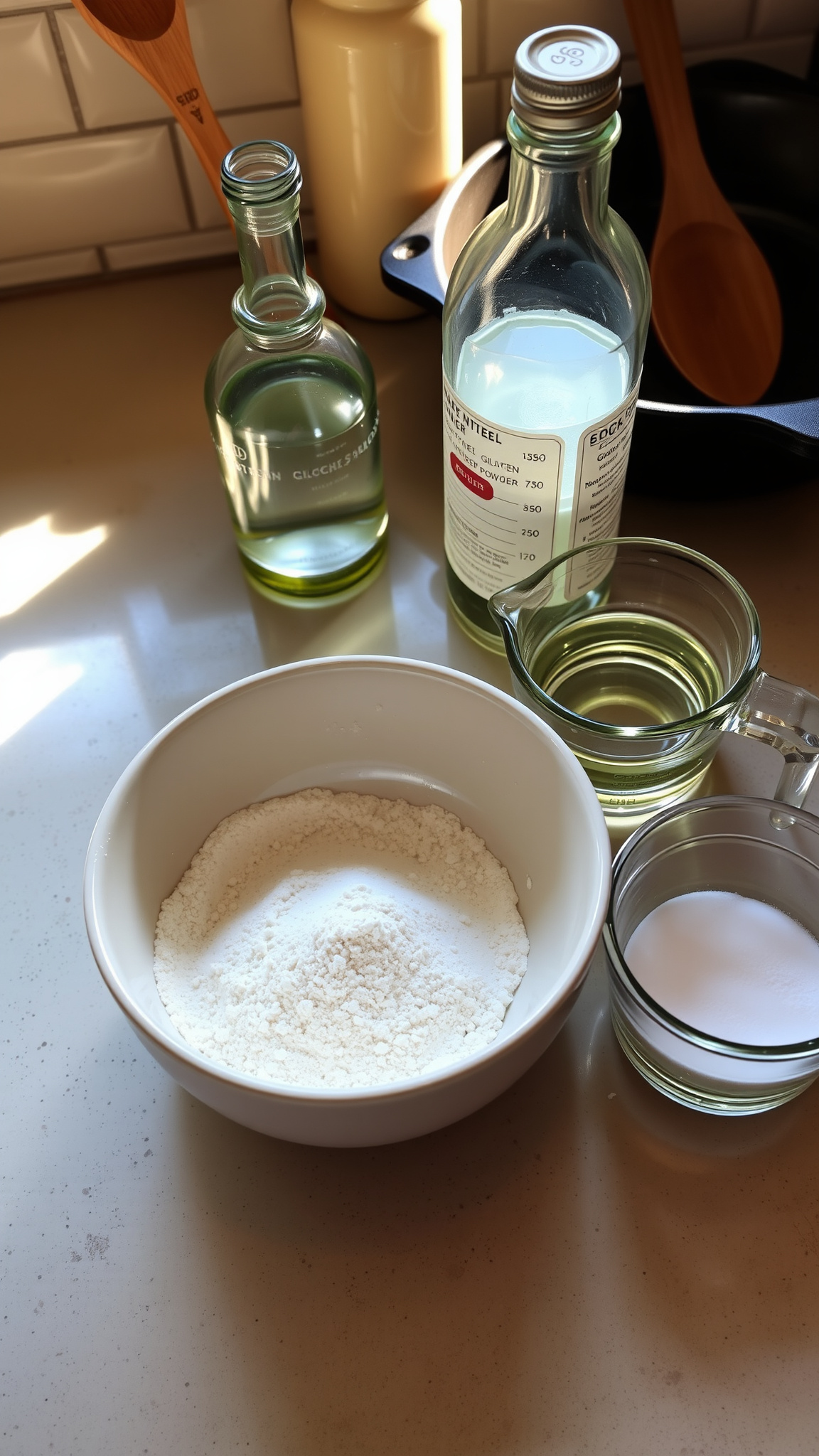 Soft and Flexible Gluten-Free Flatbread Recipe 2 Ingredients List