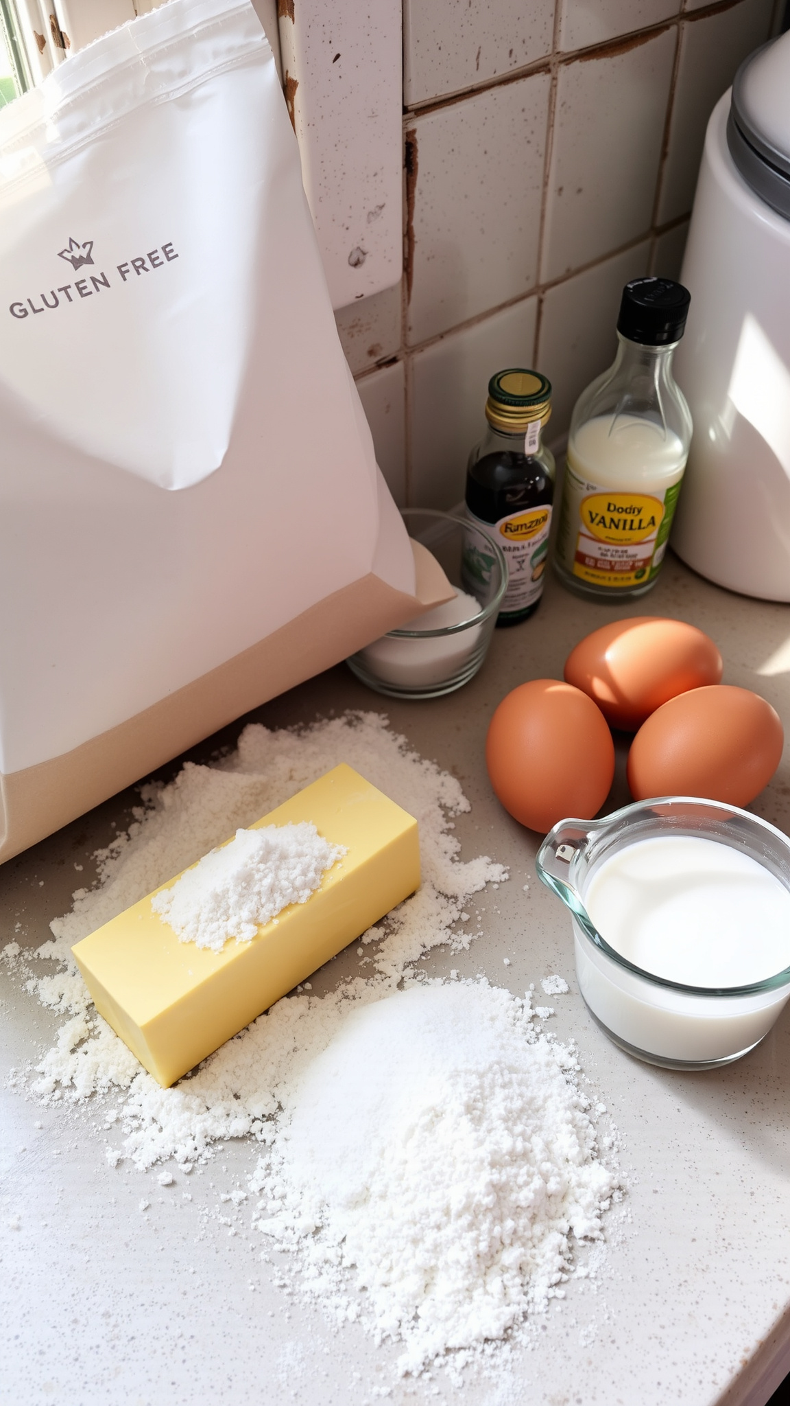 How to Make a Soft and Fluffy Gluten-Free Vanilla Cake at Home 2 Ingredients List