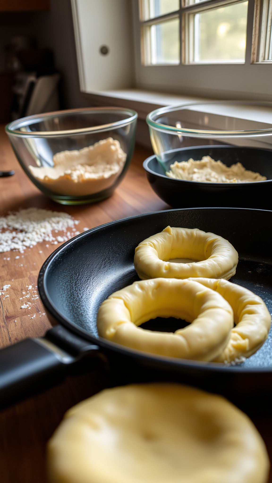 Gluten-Free English Muffins Recipe 3 Step-by-Step Instructions