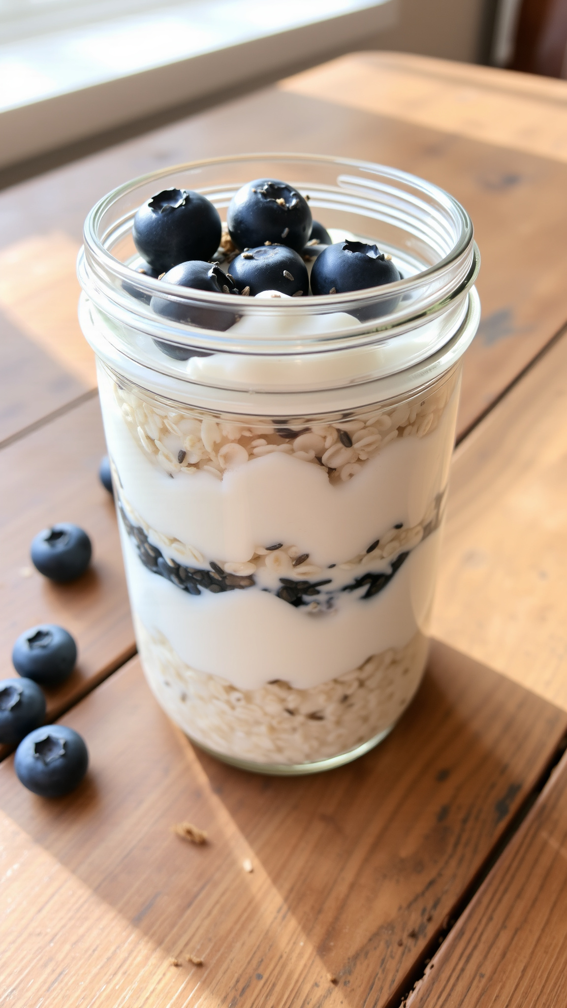 4 Low-Cal Overnight Oats Recipes to Meal Prep for Breakfast 3 Recipe One: Blueberry Vanilla Dream
